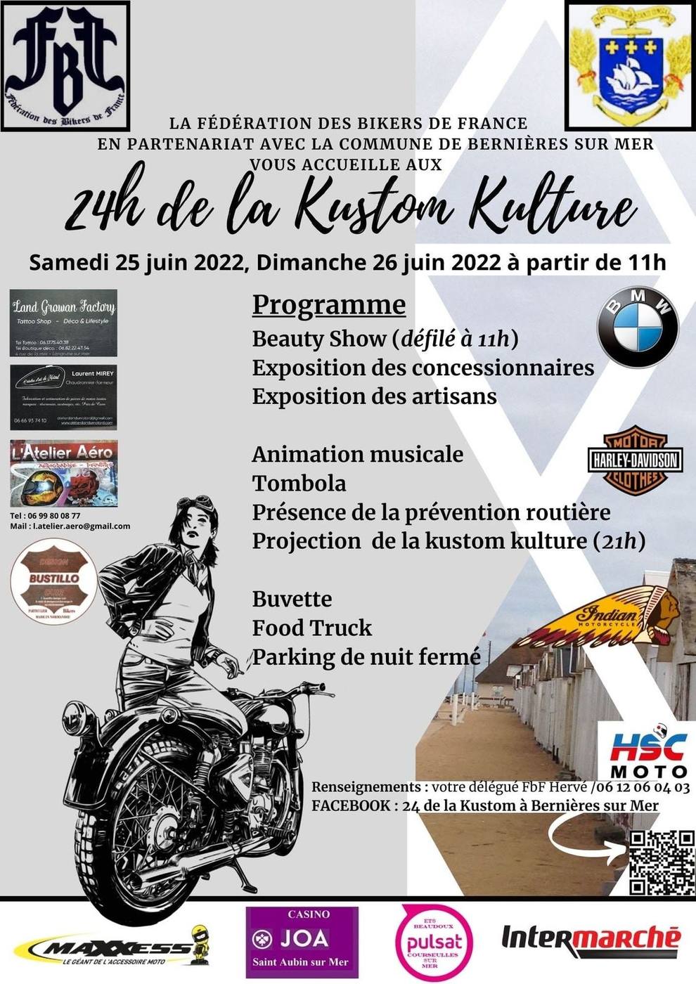 Affiche : 24 h de la Kustom Kulture