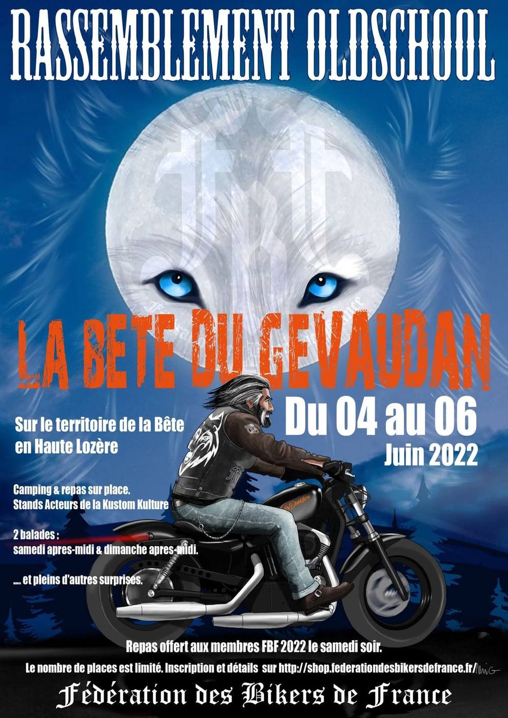 Affiche : La Bête du Gévaudan 2022